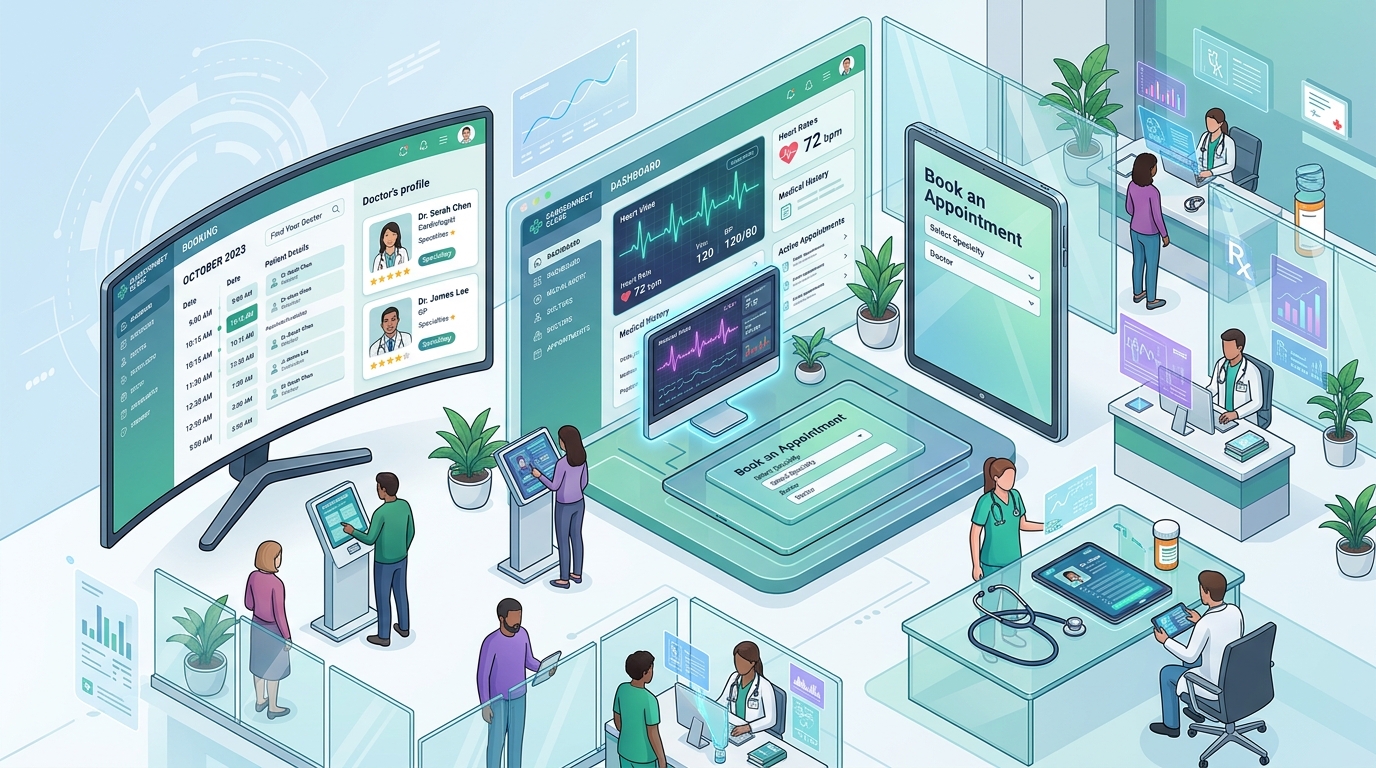 Designing websites for clinics and medical centers: your comprehensive guide to building an electronic appointment booking system and ranking on the top of medical search engines in 2026