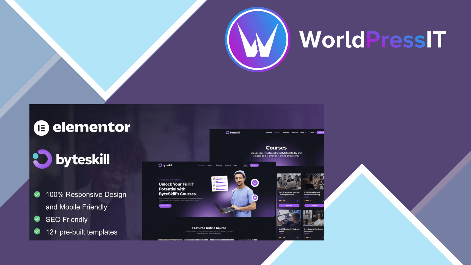 ByteSkill – IT Online Course and Education Elementor Pro Template Kit445114.png