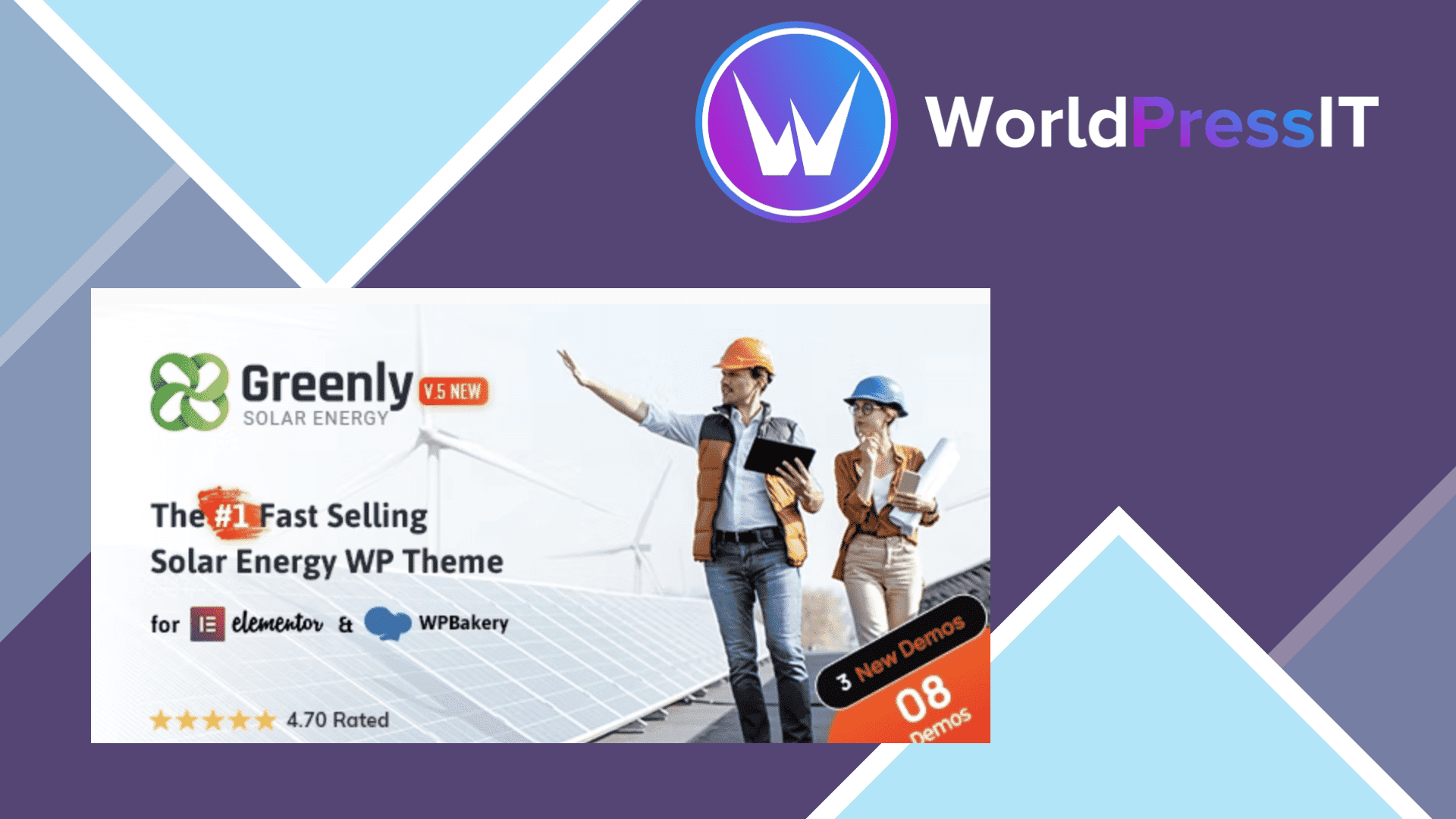 Greenly Ecology and Solar Energy WordPress Theme430213.png