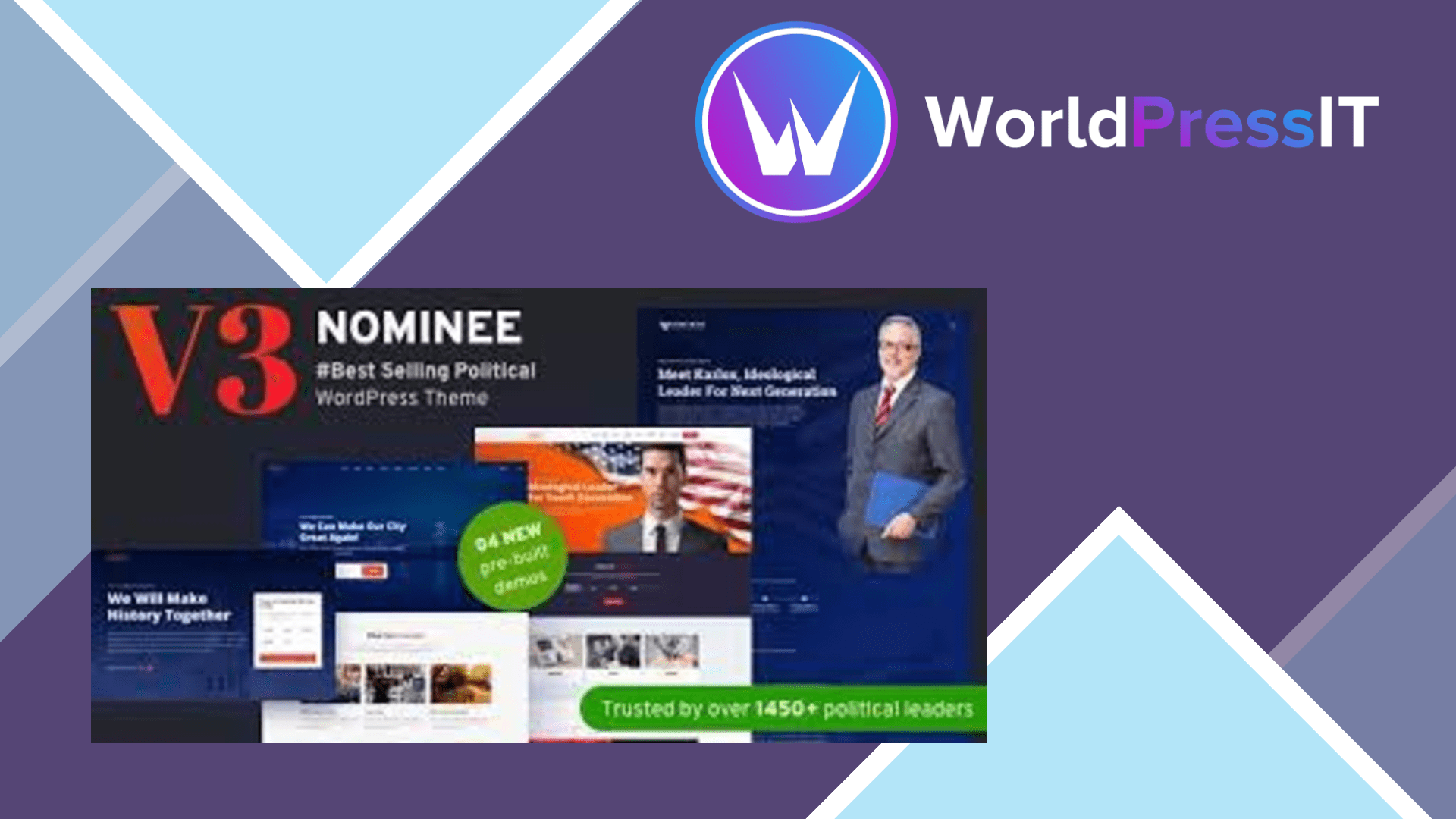 Nominee Political WordPress Theme for CandidatePolitical Leader278913.png