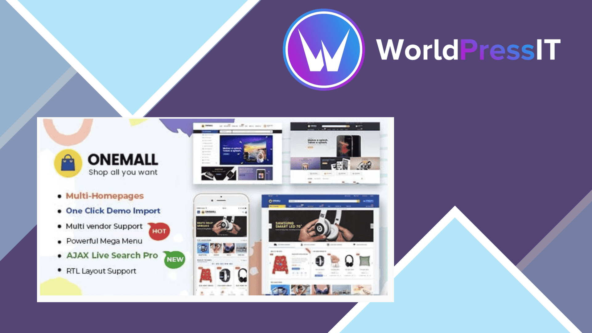 OneMall eCommerce MarketPlace WooCommerce WordPress Theme Mobile Layouts Included428377.png