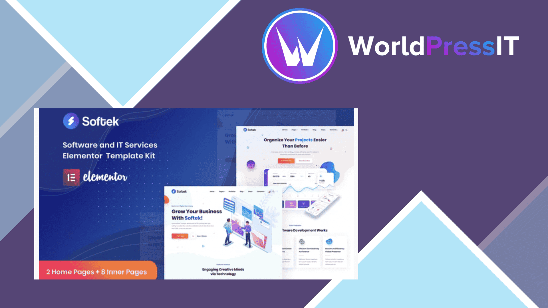 Softek Software IT Solutions Elementor Template Kit430685.png